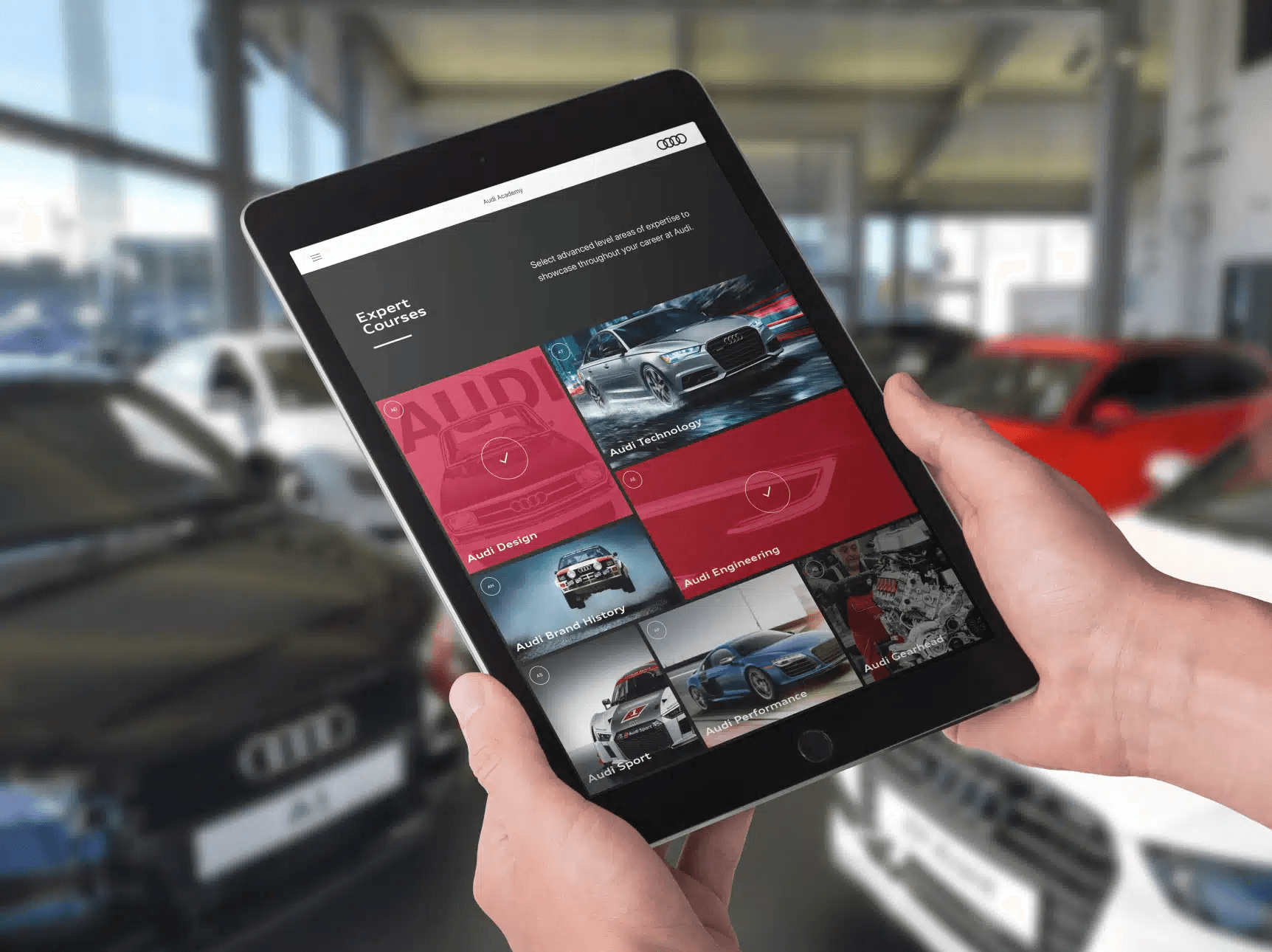 Audi dealer experience training platform