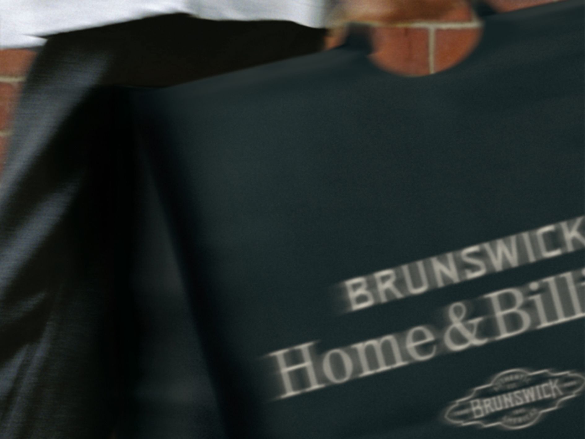 Brunswick Home And Billiard Shopping Bag Closeup