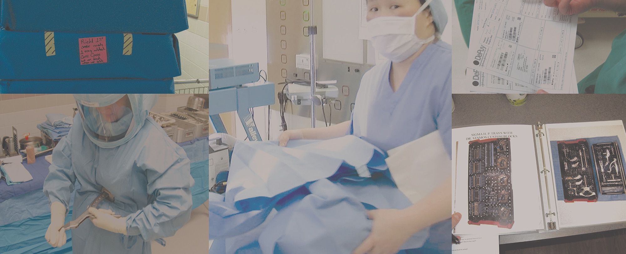 Depuy Synthes Surgical Workflow Research Photo Collage