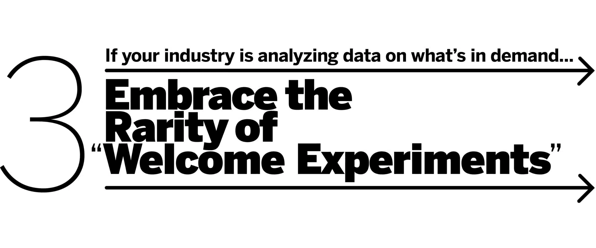 Embrace The Rarity Of Welcome Experiments Banner