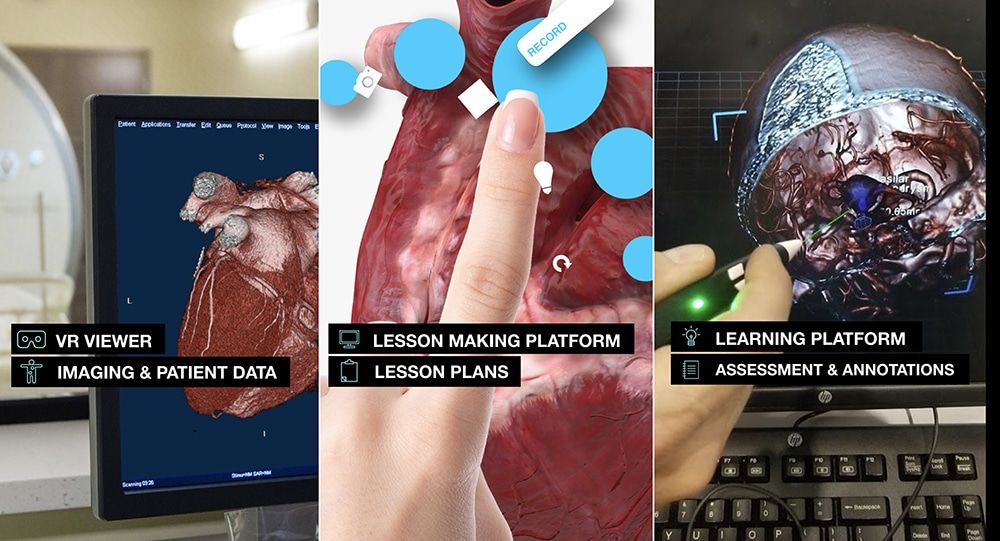 Enduvo Platform Modules Imaging Lessons Learning Collage