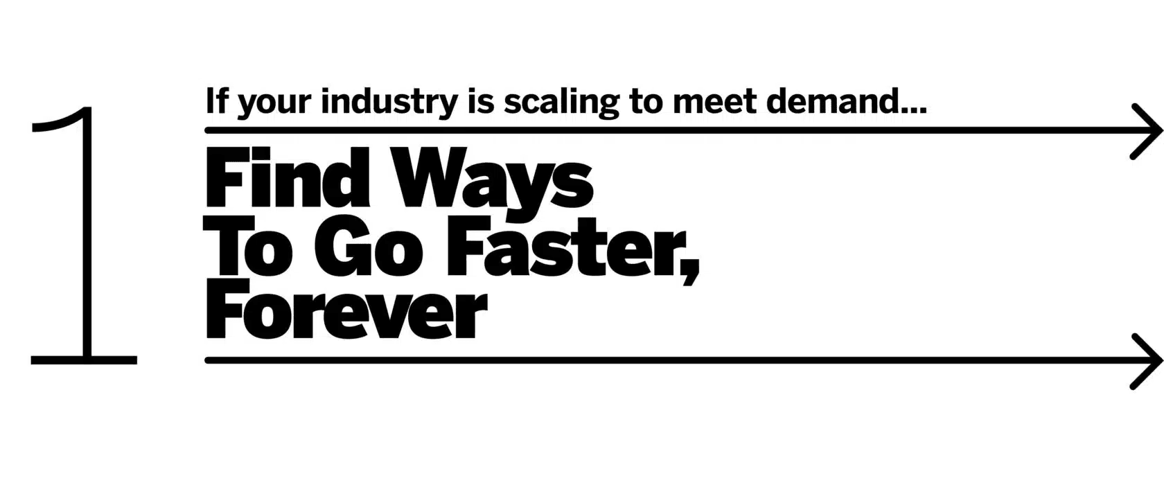 Find Ways To Go Faster Banner