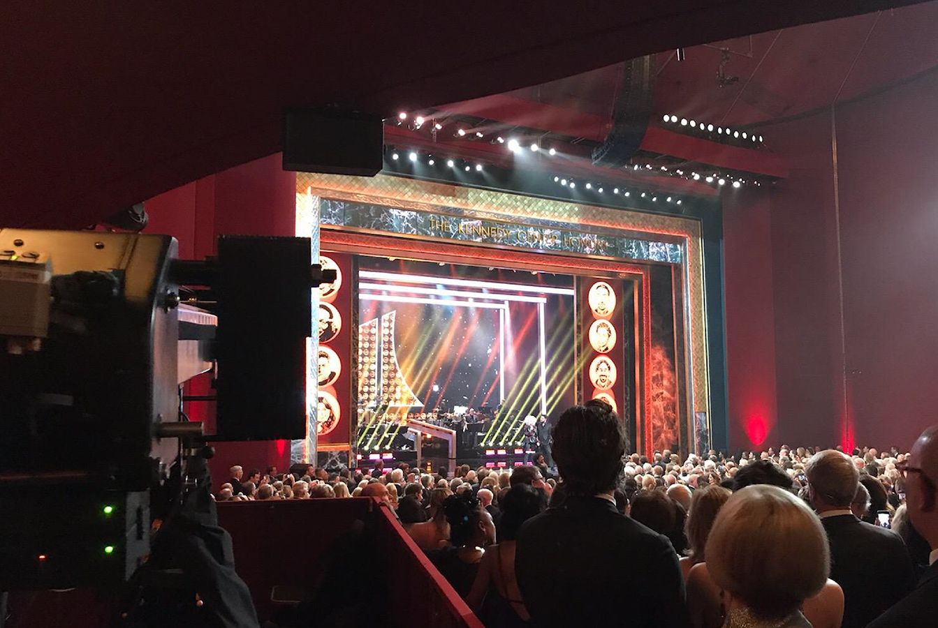 Kennedy Center Honors Stage Audience View From Balcony
