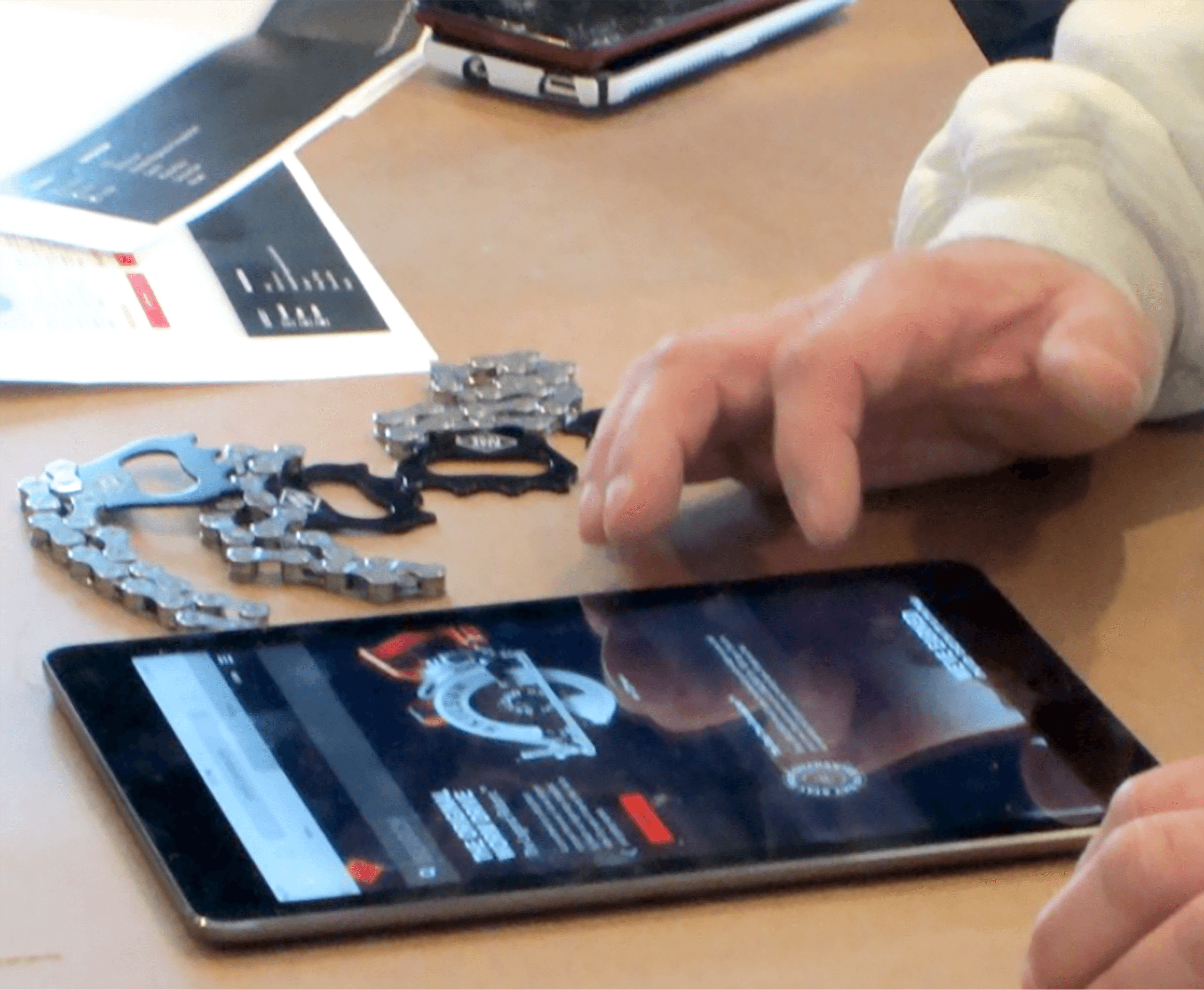 Skilsaw Tablet Prototype Chain Components