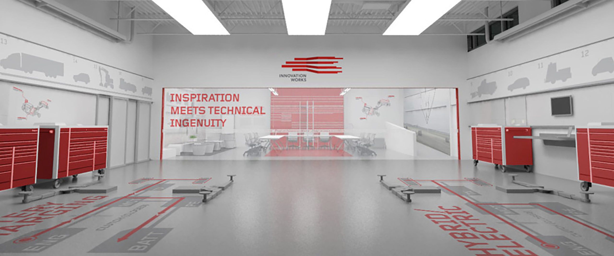 Snap On Innovation Works Workshop Wide Render